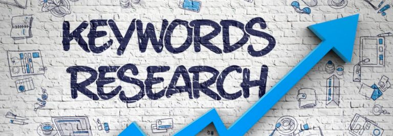 keyword research banner up